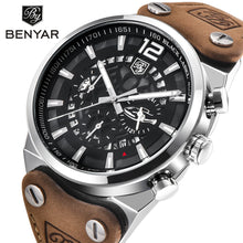 Load image into Gallery viewer, BENYAR Fashion Chronograph Sport Military Mens Watches