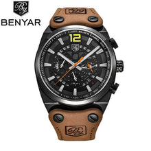 Load image into Gallery viewer, BENYAR Fashion Chronograph Sport Military Mens Watches