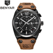 Load image into Gallery viewer, BENYAR Fashion Chronograph Sport Military Mens Watches