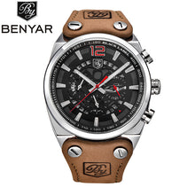 Load image into Gallery viewer, BENYAR Fashion Chronograph Sport Military Mens Watches