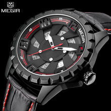 Load image into Gallery viewer, MEGIR Luxury Brand Military Watche