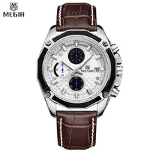 Load image into Gallery viewer, MEGIR Chronograph Men Watche