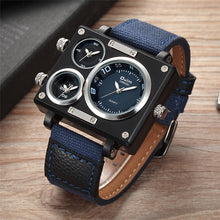 Load image into Gallery viewer, Oulm Fabric Strap Men's Watch Mens Watch