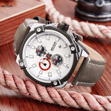 Load image into Gallery viewer, MEGIR Men Creative Quartz Watche