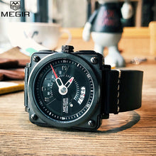 Load image into Gallery viewer, Men Watch Military Army Top Brand Luxury Megir