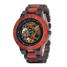 Load image into Gallery viewer, Wood Automatic Watch
