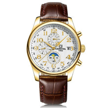 Load image into Gallery viewer, Blue Hand Multifunction Automatic Mechanical Watch
