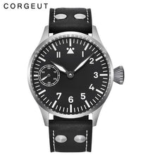 Load image into Gallery viewer, Corgeut 17 Jewels Mechanical Hand Winding Watch