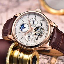 Load image into Gallery viewer, LIGE Brand Men Watches Automatic Mechanical Watch