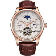 Load image into Gallery viewer, LIGE Brand Men Watches Automatic Mechanical Watch